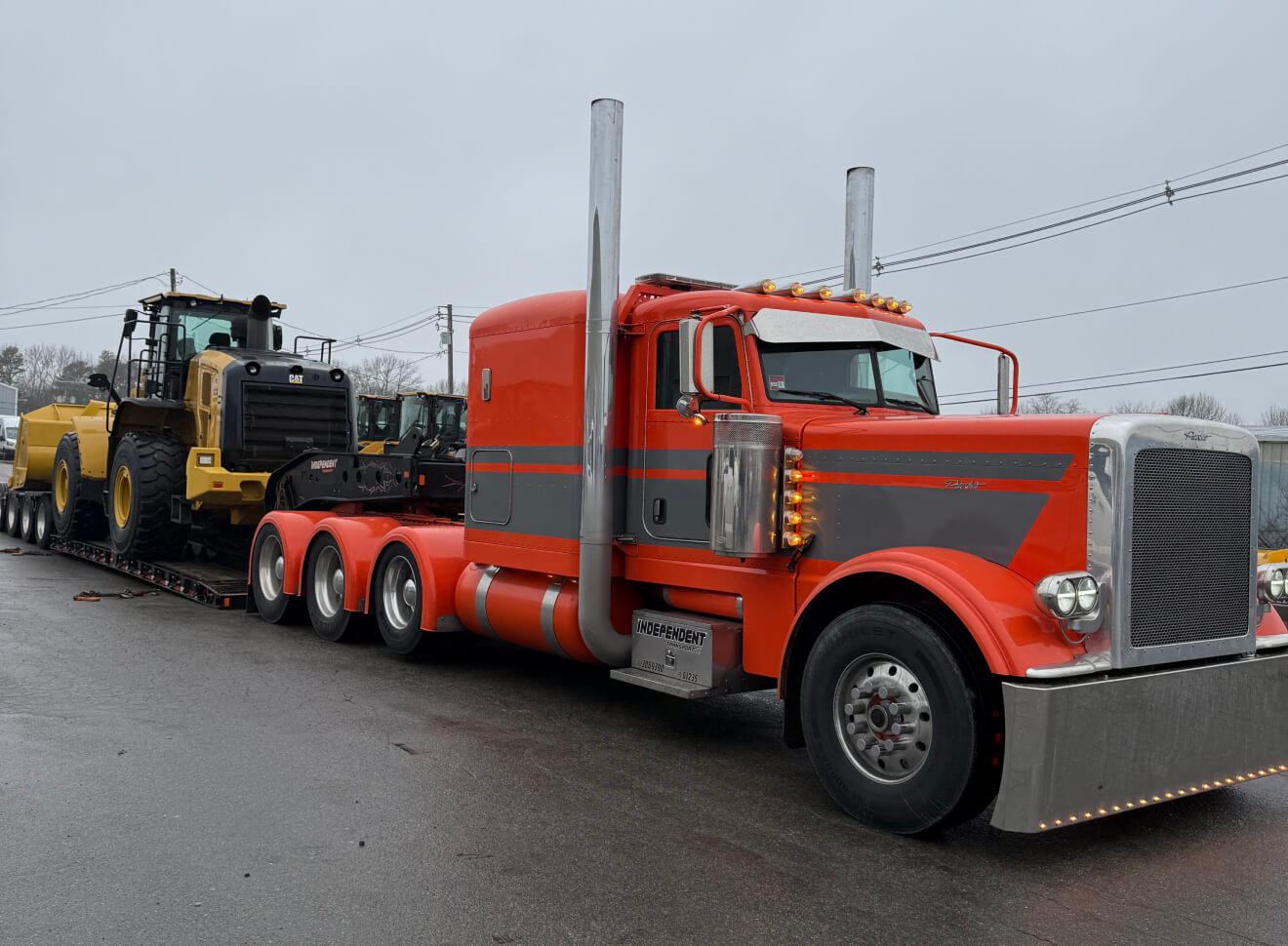 Tranpsorting CAT Loader