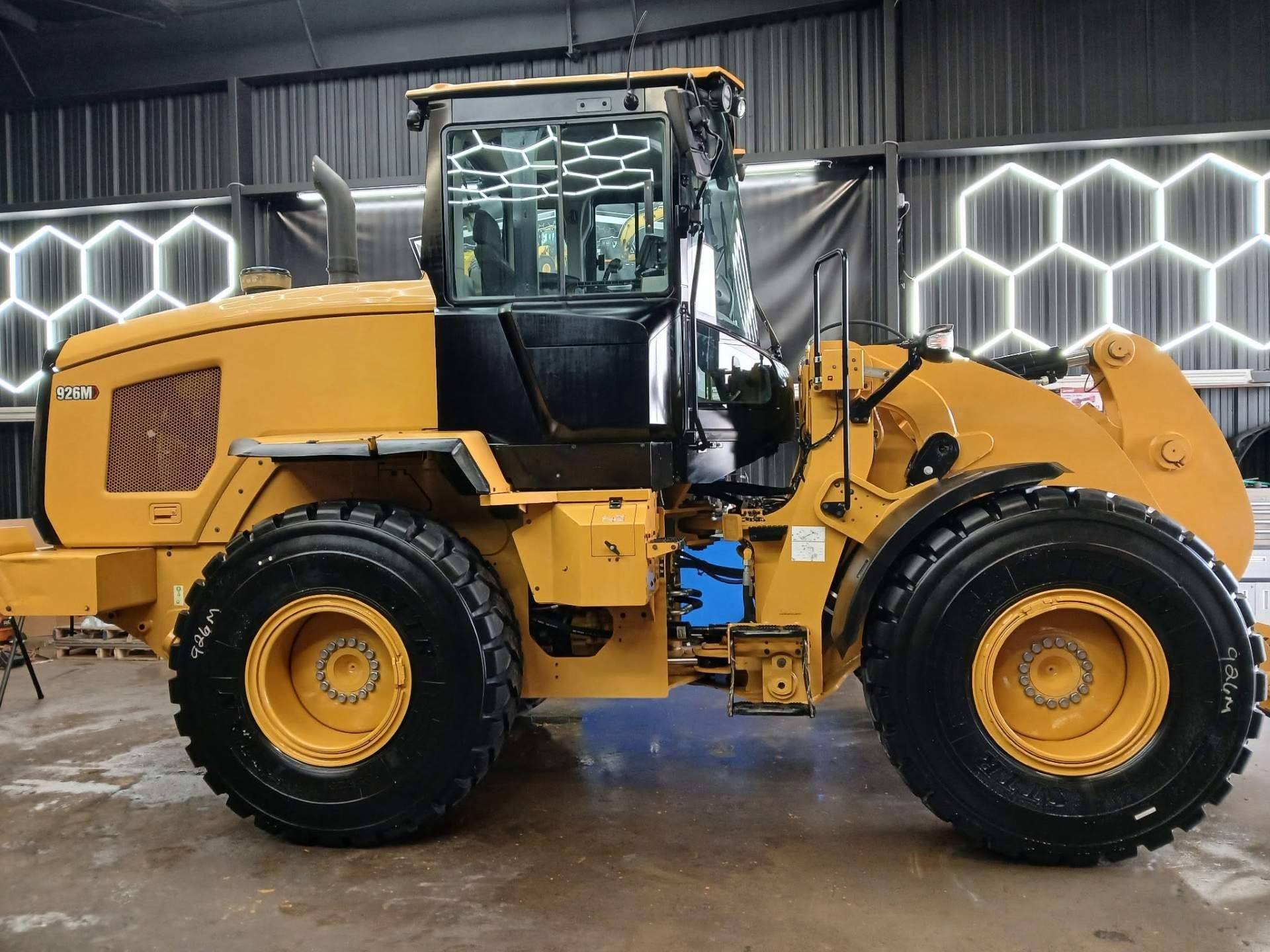 wheel loader in our shop ready for sale